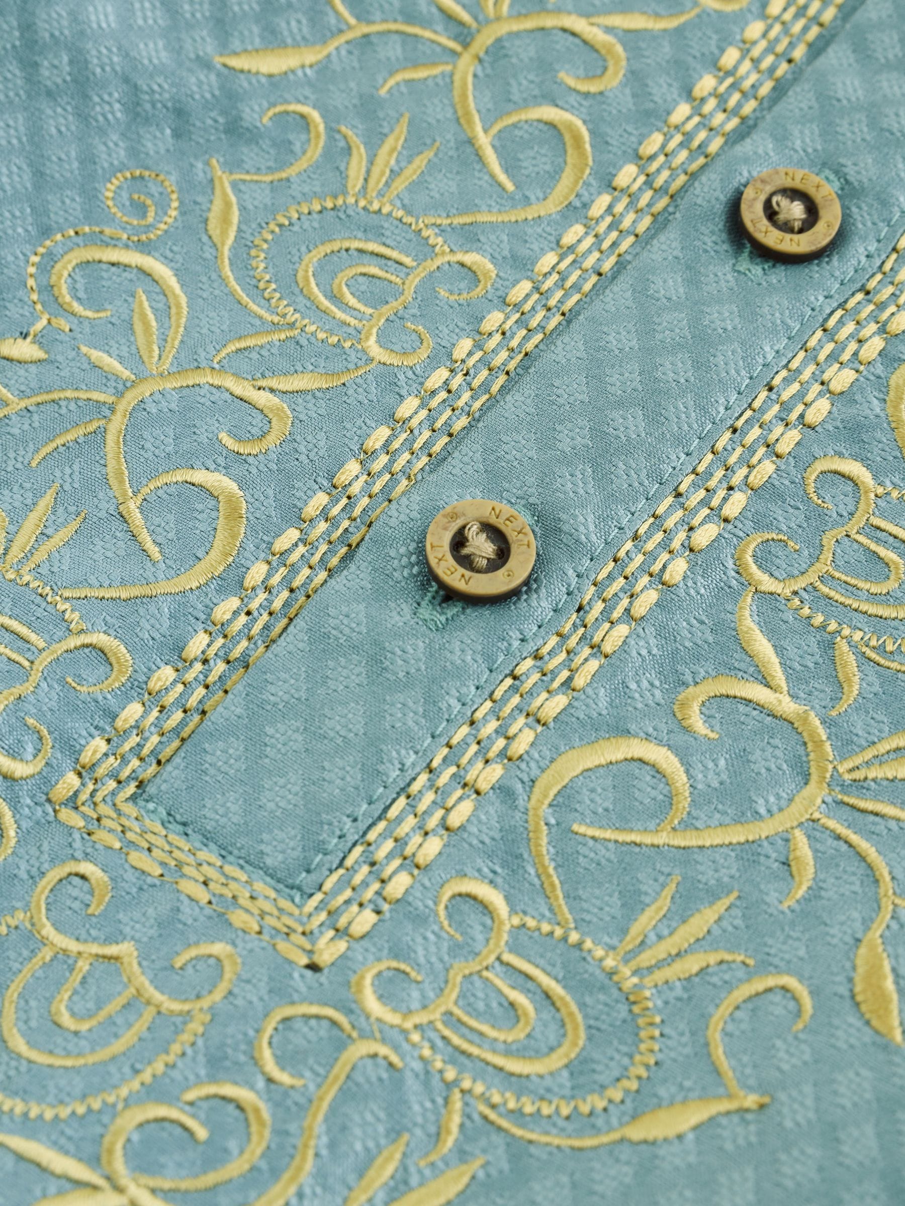 Green Baby Occasion Romper (0mths-2yrs) image 6