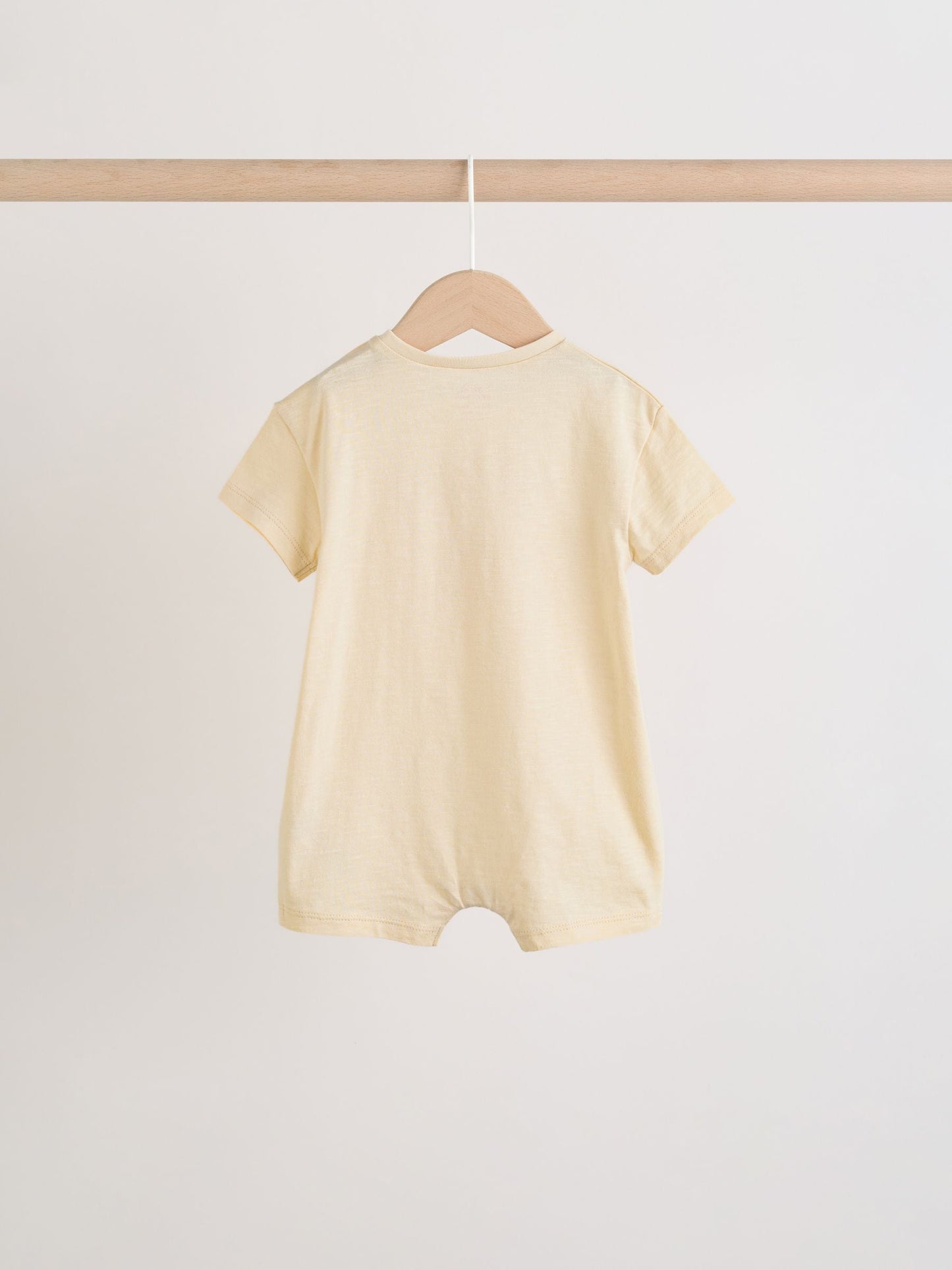 Red Sunbaked Patterened Jersey Baby Rompers 3 Pack image 5