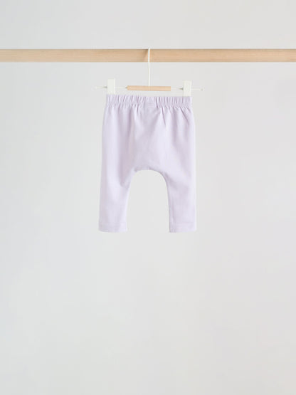 Pink/ Mint/ White Fairy Short Sleeve Top and Leggings Baby Set 6 Piece (0mths-3yrs) image 3