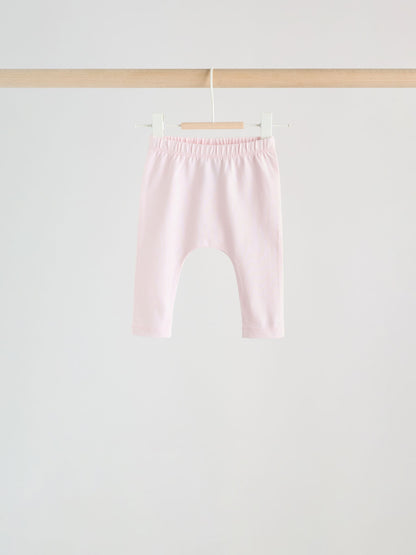 Pink/ Mint/ White Fairy Short Sleeve Top and Leggings Baby Set 6 Piece (0mths-3yrs) image 6