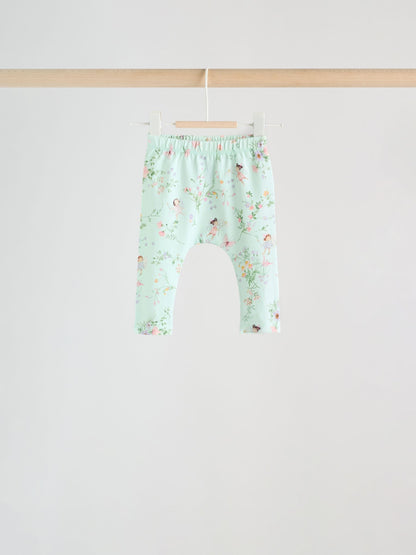 Pink/ Mint/ White Fairy Short Sleeve Top and Leggings Baby Set 6 Piece (0mths-3yrs) image 8