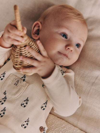Neutral Milk Club Jersey Dungarees and Bodysuits Baby Set (0mths-2yrs) image 5