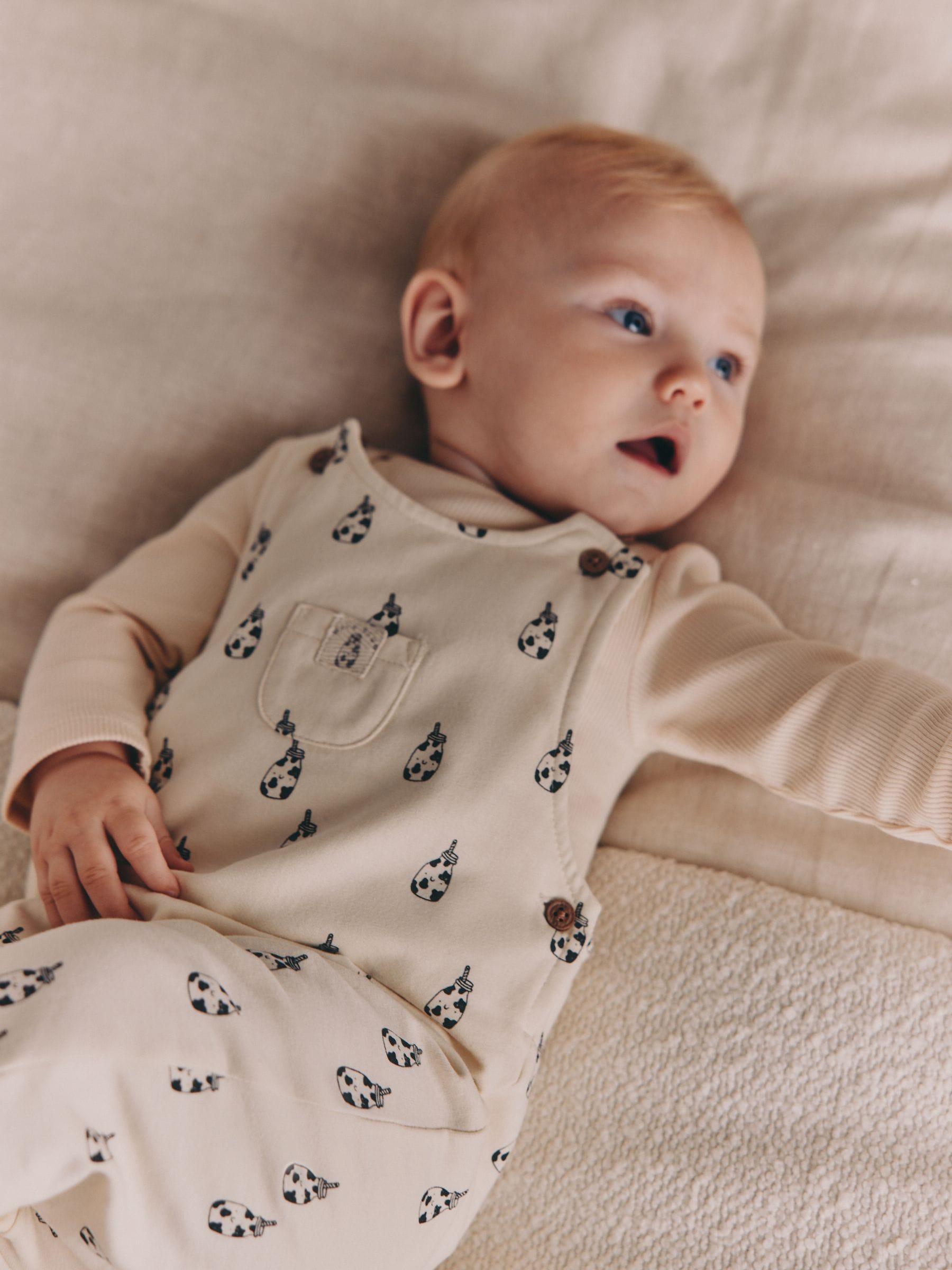 Neutral Milk Club Jersey Dungarees and Bodysuits Baby Set (0mths-2yrs) image 6