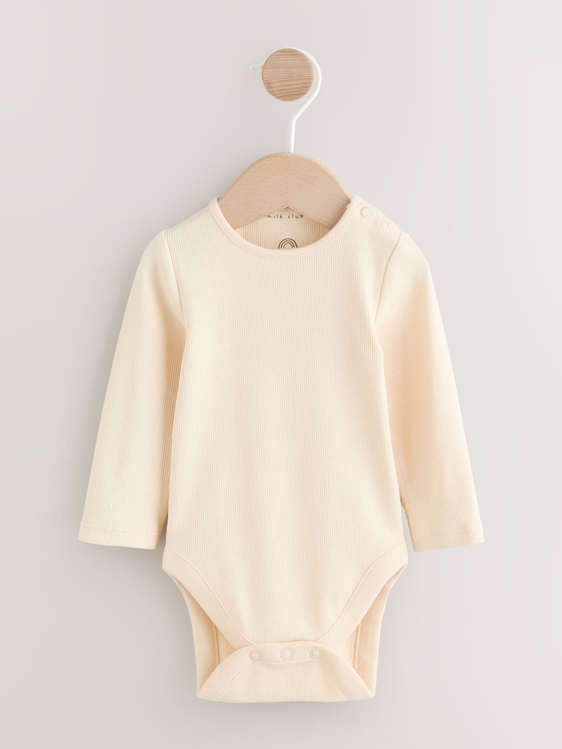 Neutral Milk Club Jersey Dungarees and Bodysuits Baby Set (0mths-2yrs) image 8