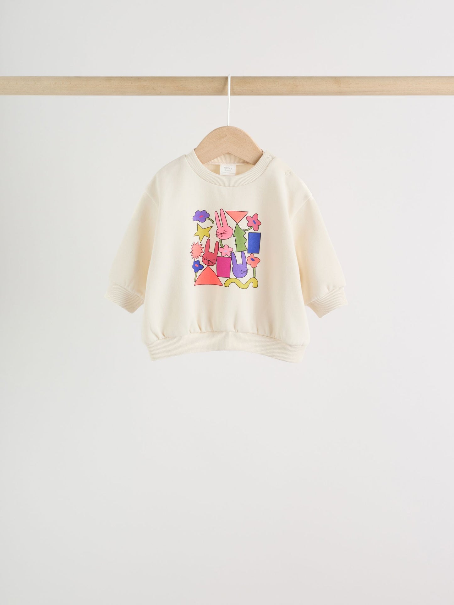Multi Sweat Top & Joggers Set (0mths-3yrs) image 3