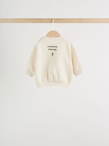 Multi Sweat Top & Joggers Set (0mths-3yrs) image 5