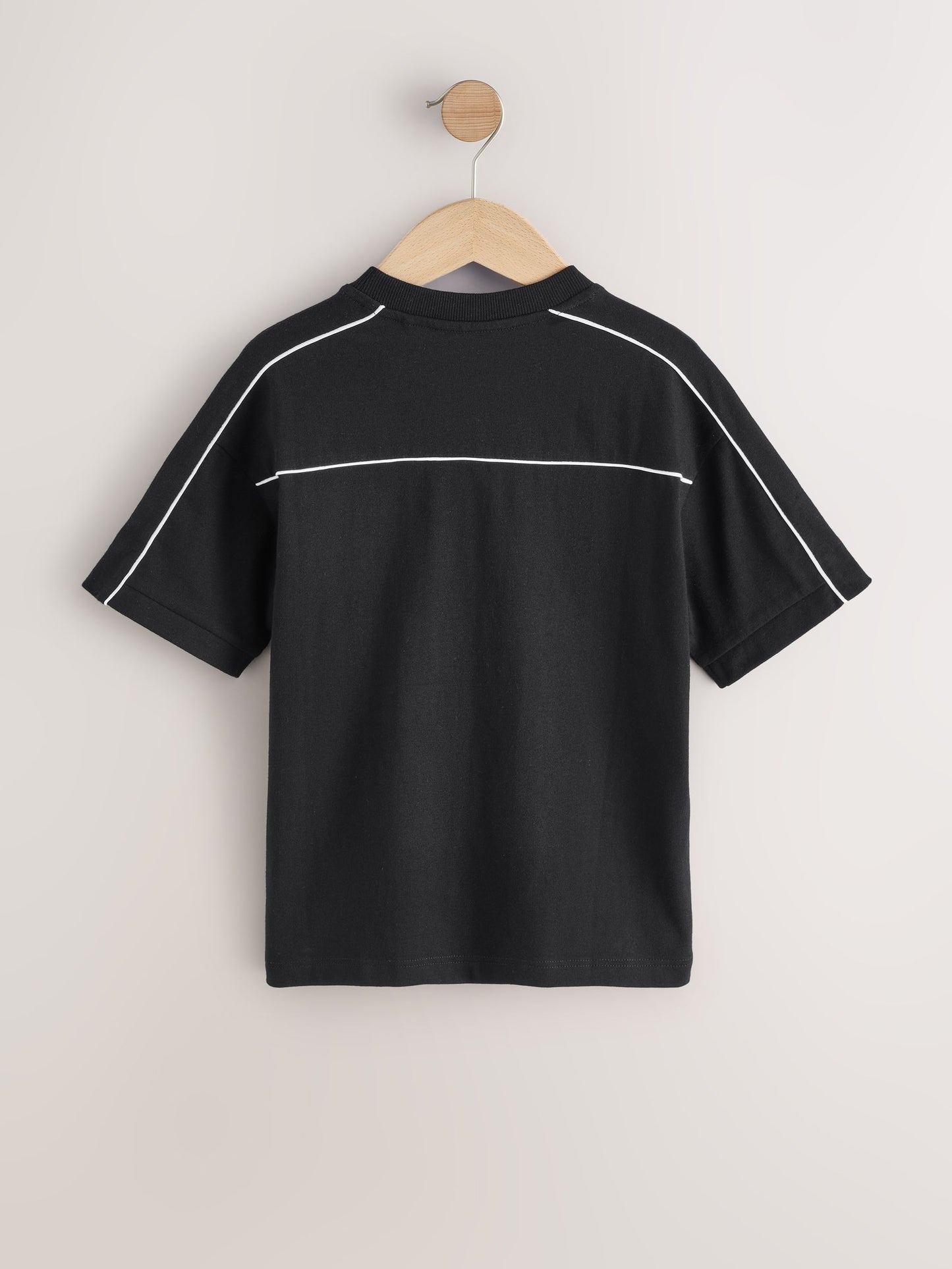 Dsiney Kidz - Black/White Relaxed Fit Short Sleeve T-Shirt (3-16yrs) image 6