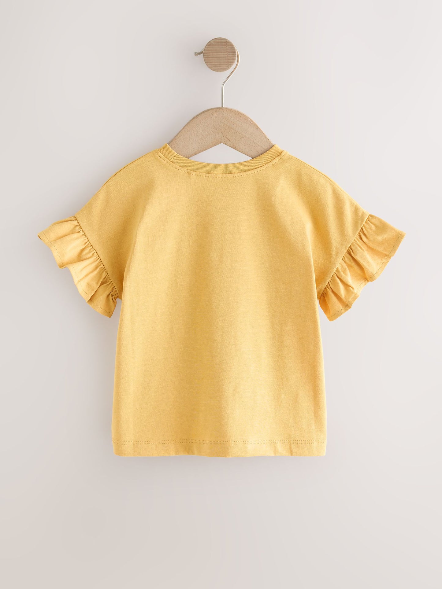 Ochre Yellow Strawberry Short Sleeve T-Shirt (3mths-7yrs) image 5