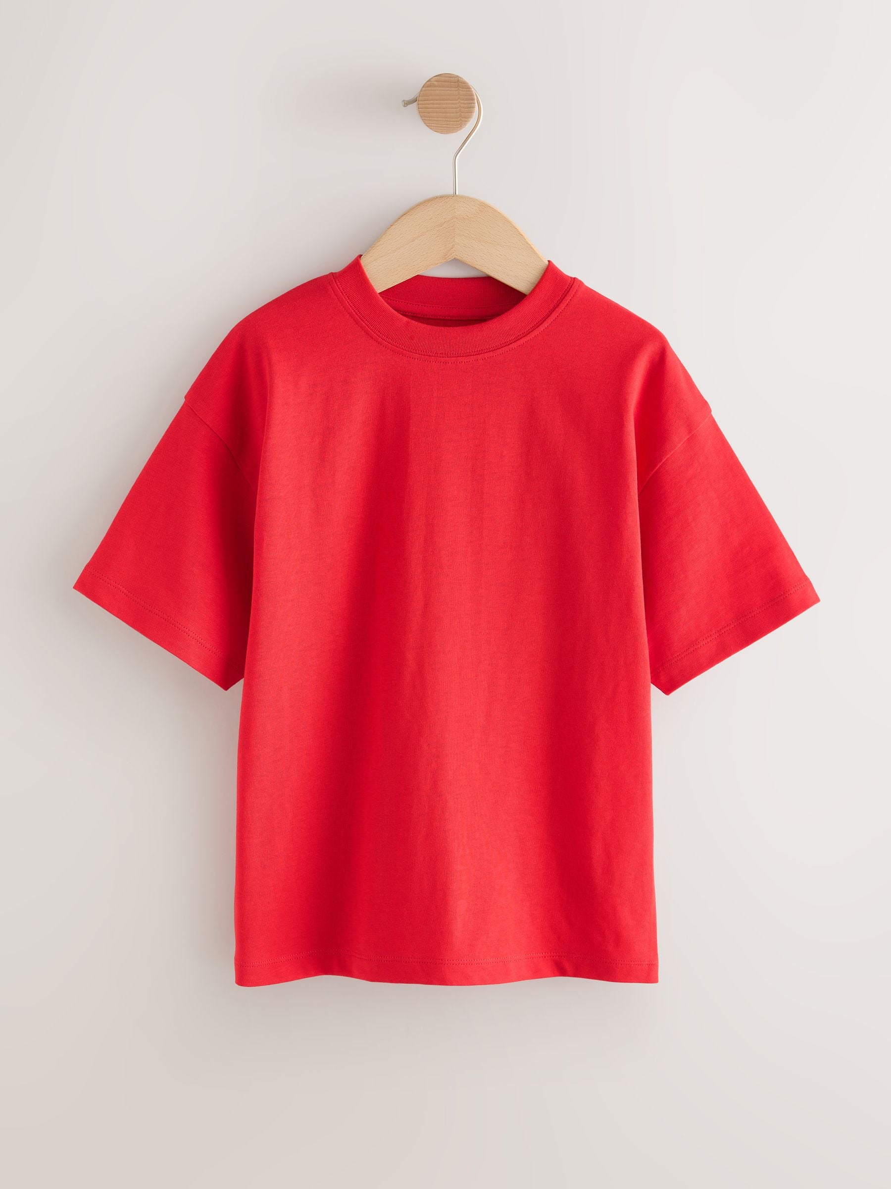 Dsiney Kidz - Red Relaxed Fit Short Sleeve T-Shirt (3-16yrs) image 1