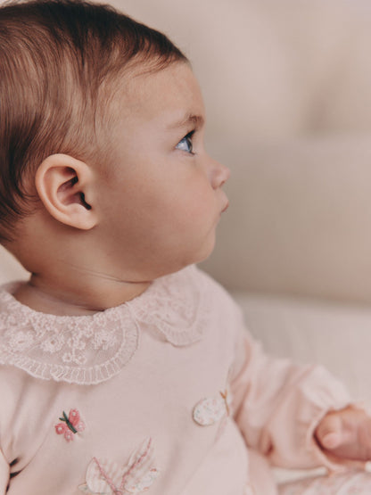 Pink Bunny Long Sleeve Top and Legging Baby 2 Piece Set (0mths-2yrs) image 5