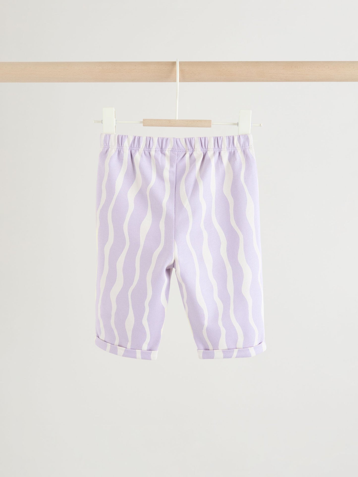 Purple Flower Baby T-Shirts And Trousers 2 Piece Set (0mths-2yrs) image 5