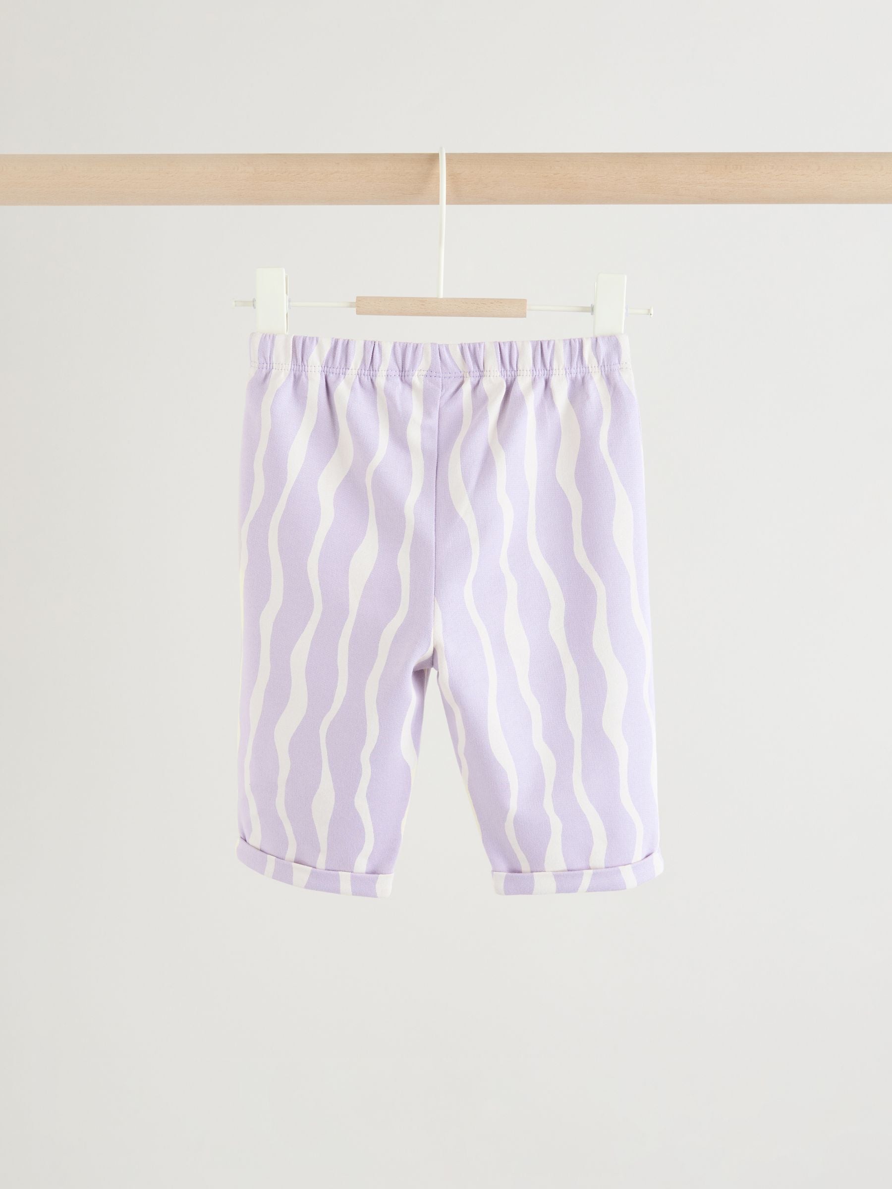 Purple Flower Baby T-Shirts And Trousers 2 Piece Set (0mths-2yrs) image 5