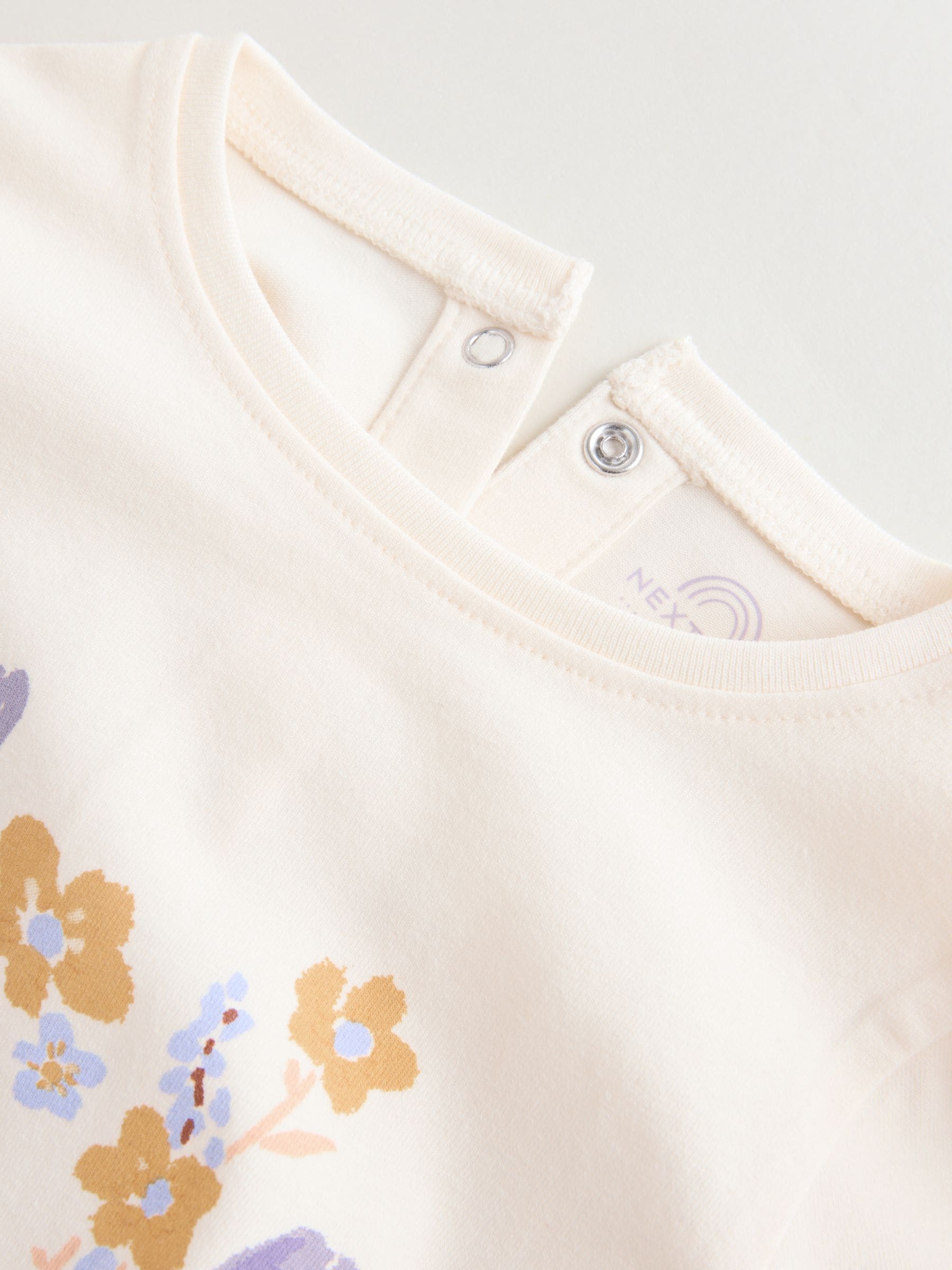 Purple Flower Baby T-Shirts And Trousers 2 Piece Set (0mths-2yrs) image 7