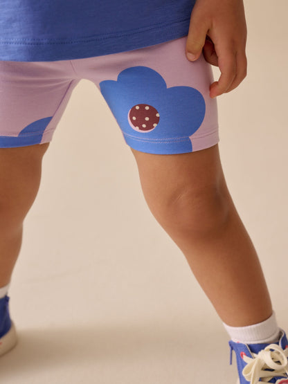 Blue Bunny Short Sleeve T-Shirt and Cycle Shorts Set (3mths-7yrs) image 4