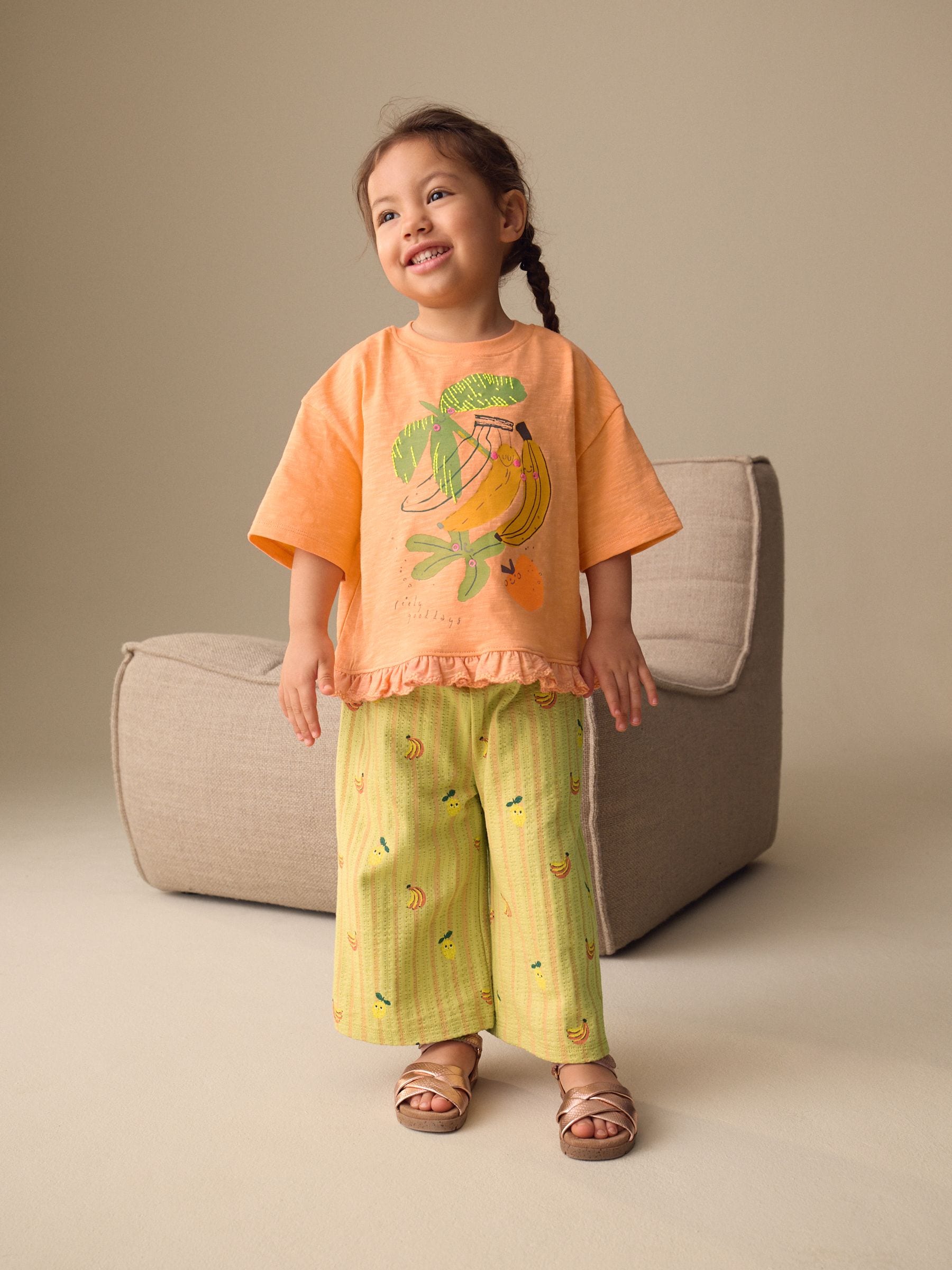 Orange Top and Barrel Set (3mths-7yrs) image 1