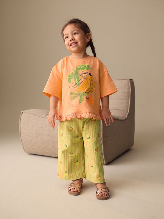 Orange Top and Barrel Set (3mths-7yrs) image 1