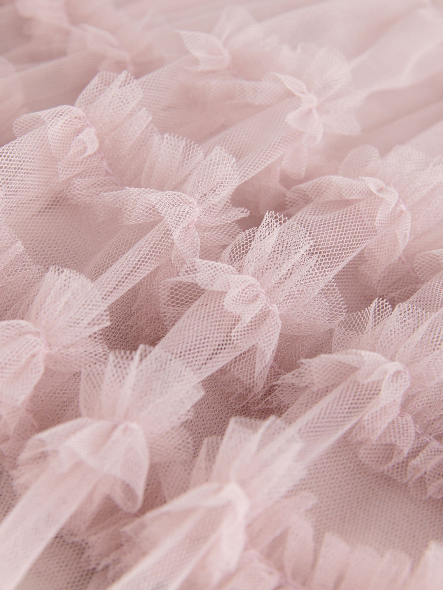 smALLSAINTS Mid Pink Frill Mesh T-Shirt Dress image 9