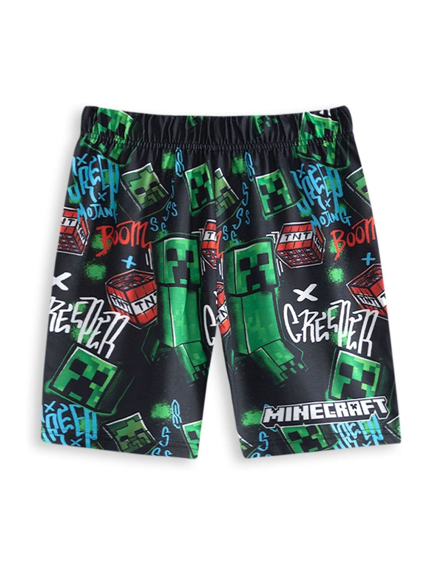 Dsiney Kidz - Vanilla Underground Mint Blue Minecraft Short Sleeve Short Leg Pyjamas Set 2 Pack image 5