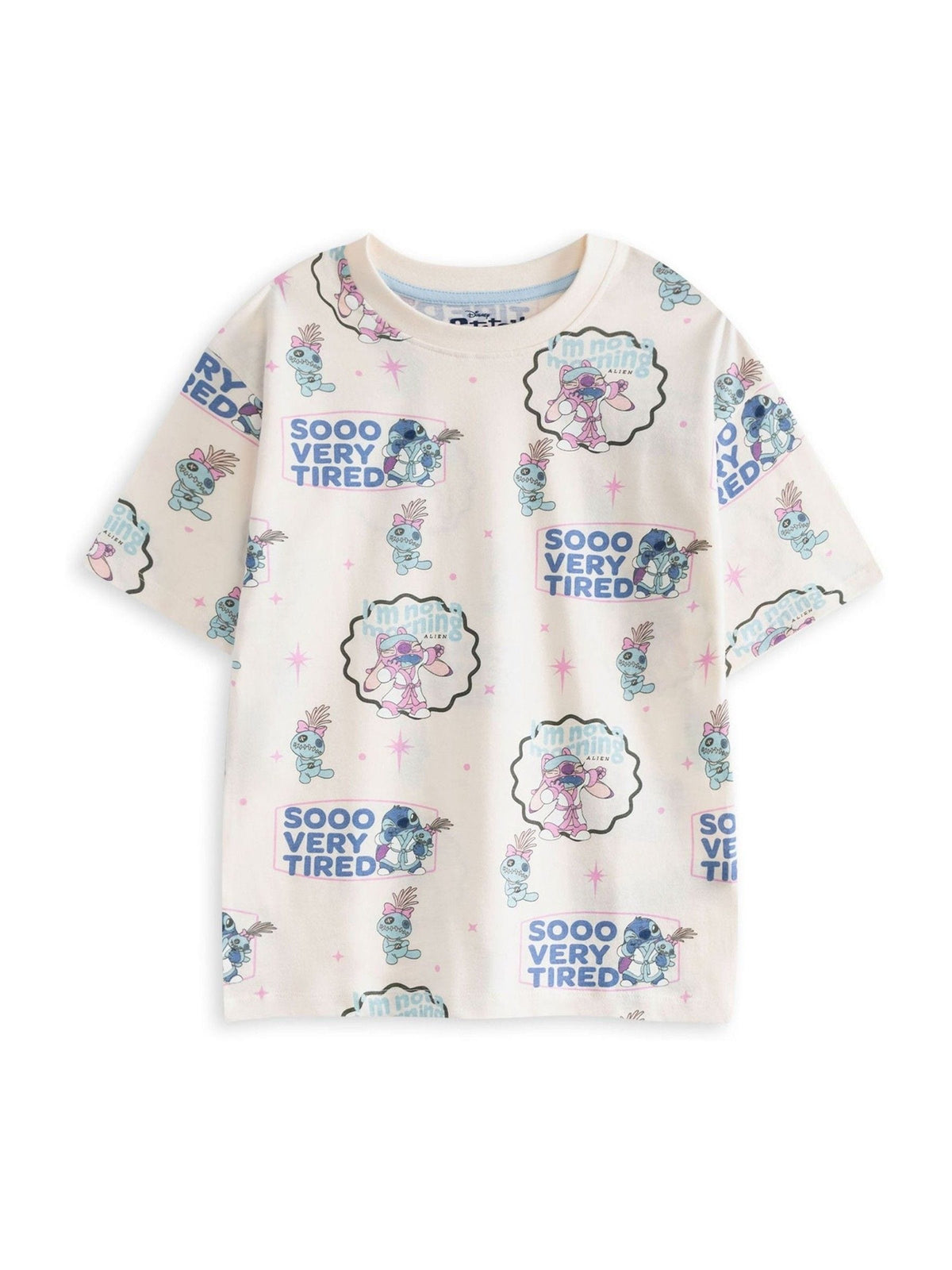 Vanilla Underground White Disney Lilo & Stitch Pyjamas 2 Pack - image 5