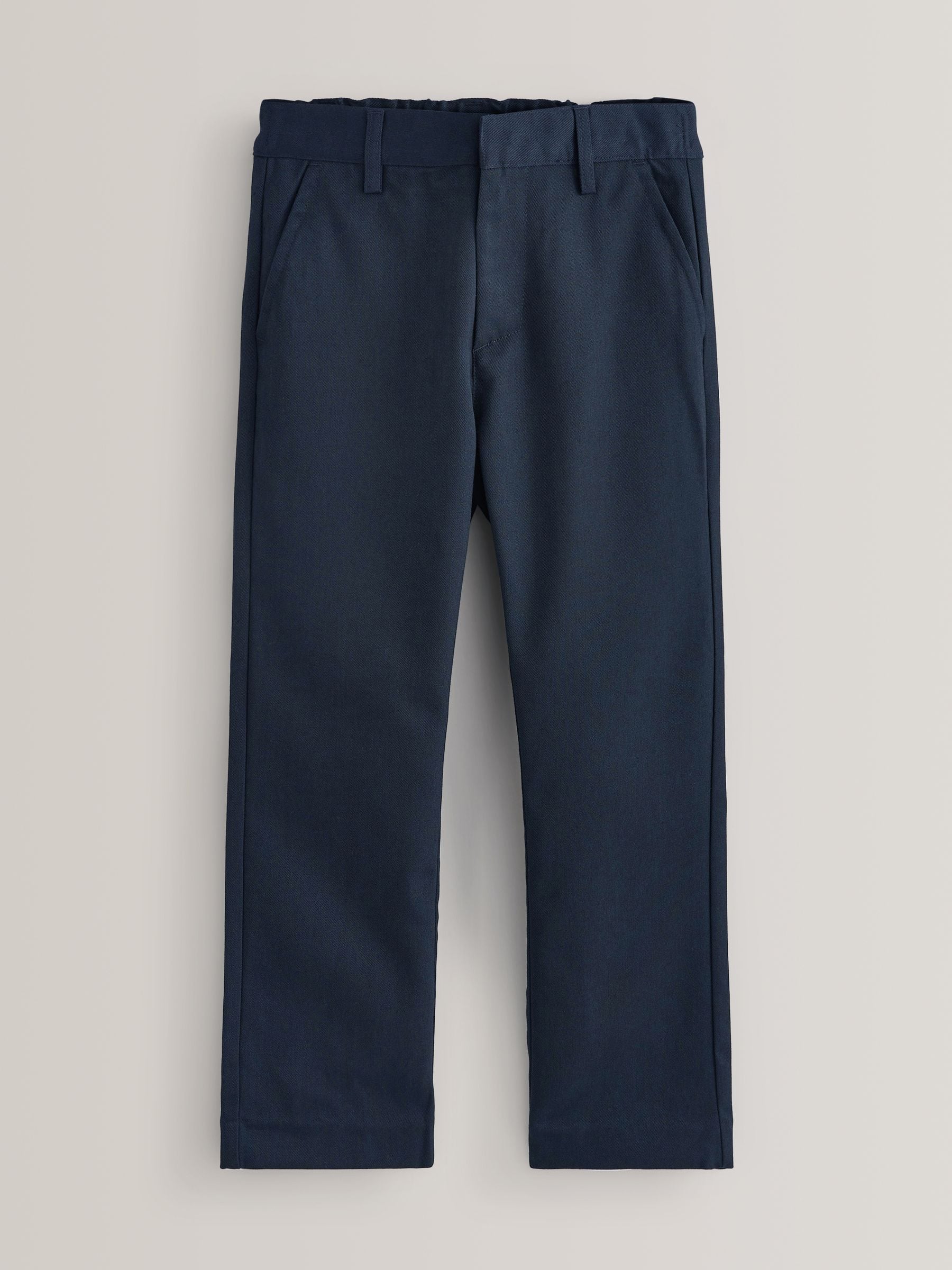 Dsiney Kidz - Navy Straight Leg School Trousers 2 Pack (3-17yrs) image 2