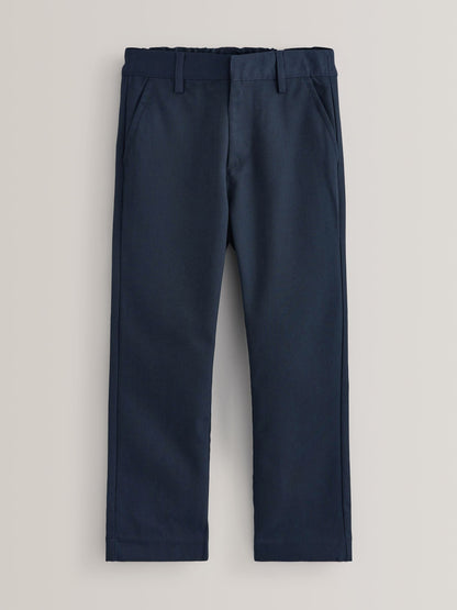 Dsiney Kidz - Navy Straight Leg School Trousers 2 Pack (3-17yrs) image 2