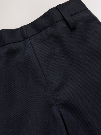 Dsiney Kidz - Navy 2 Pack Flat Front School Shorts (3-14yrs) image 7