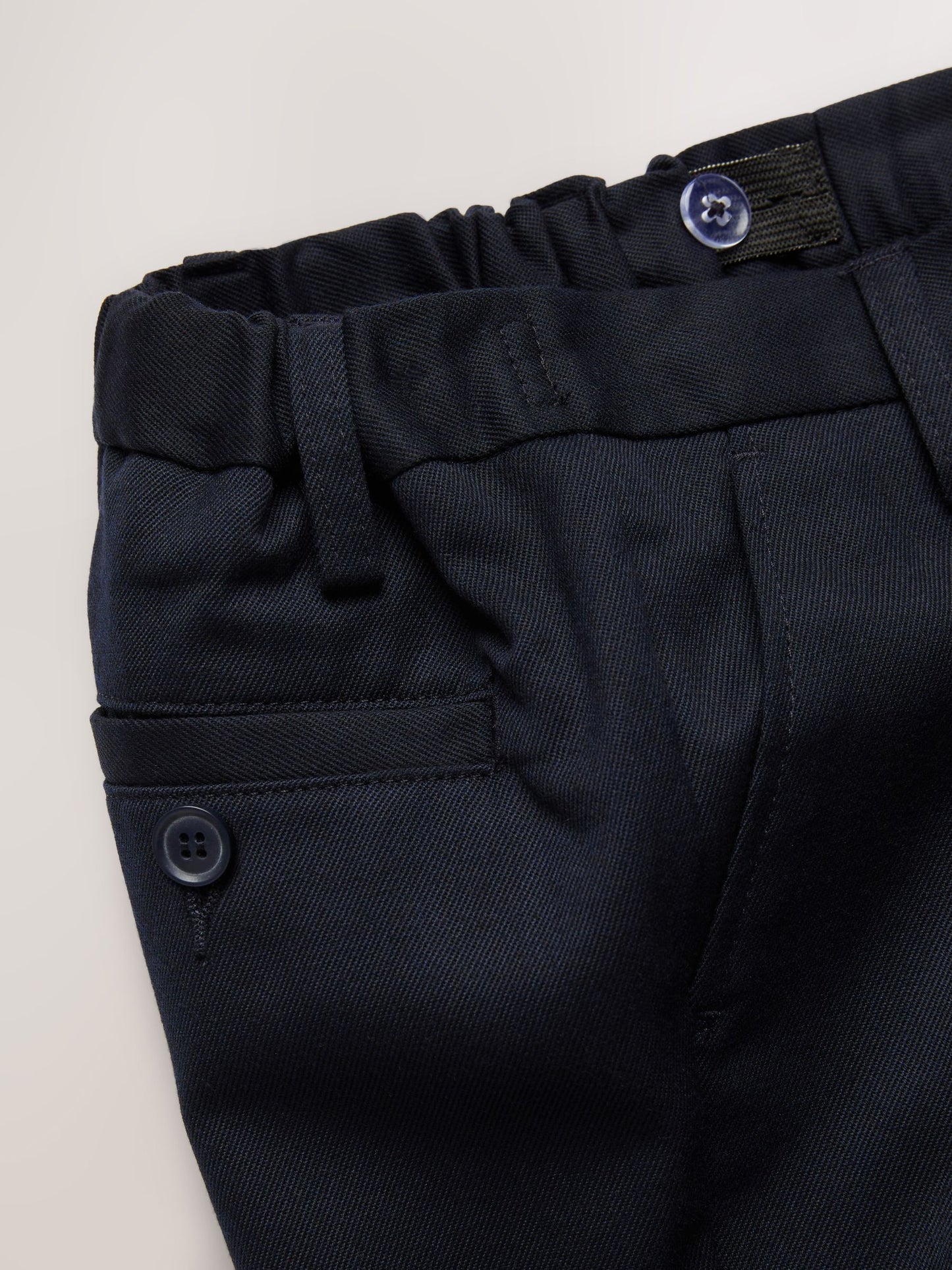 Dsiney Kidz - Navy 2 Pack Flat Front School Shorts (3-14yrs) image 8