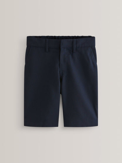 Dsiney Kidz - Navy 2 Pack Flat Front School Shorts (3-14yrs) image 2