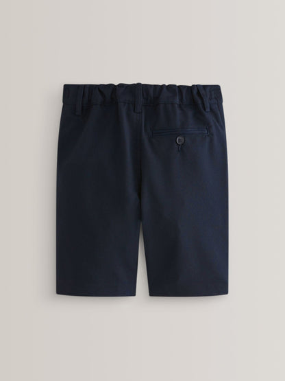 Dsiney Kidz - Navy 2 Pack Flat Front School Shorts (3-14yrs) image 3