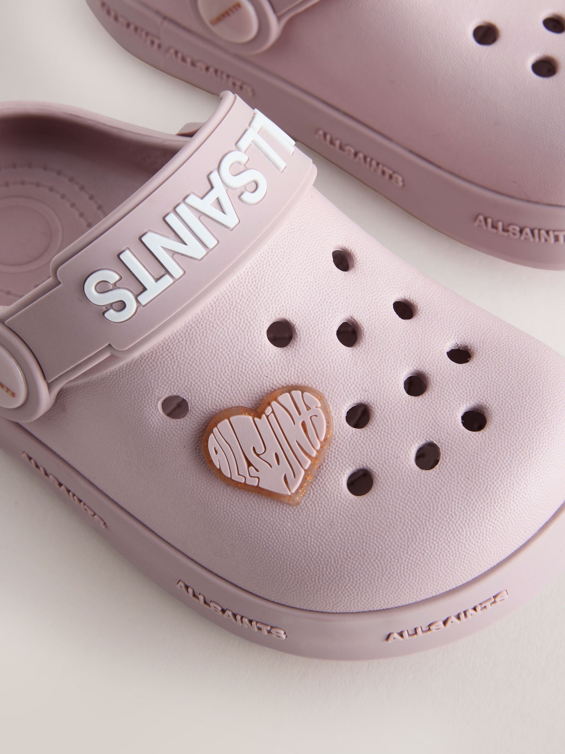 smALLSAINTS Pink Clog Sandals image 3