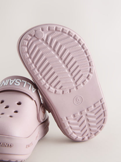 smALLSAINTS Pink Clog Sandals image 6
