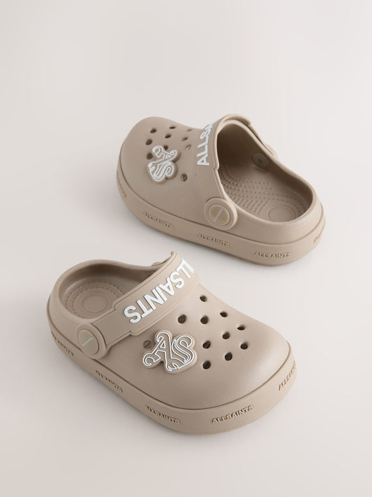 smALLSAINTS Stone Clog Sandals image 1