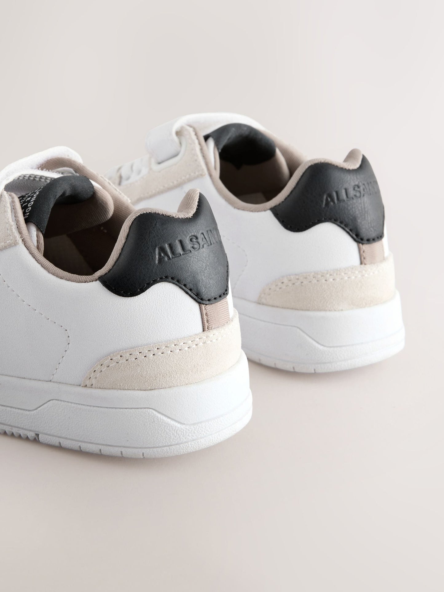 smALLSAINTS White Regan Low Top Trainers image 5