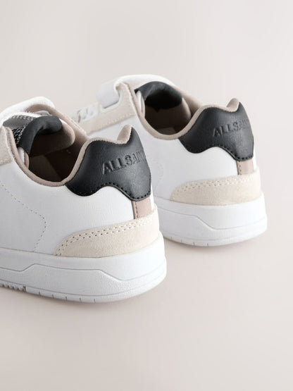 smALLSAINTS White Regan Low Top Trainers image 5