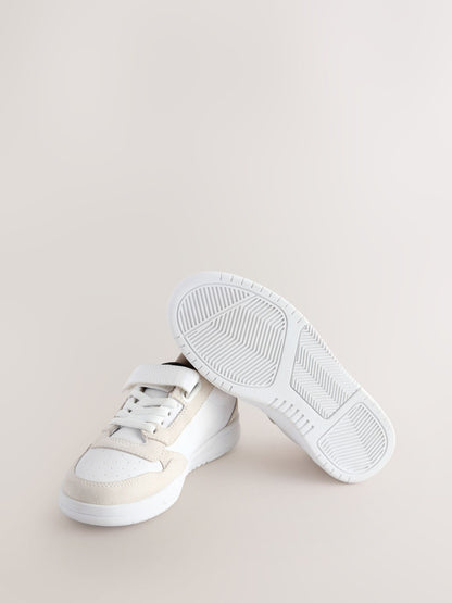 smALLSAINTS White Regan Low Top Trainers image 6