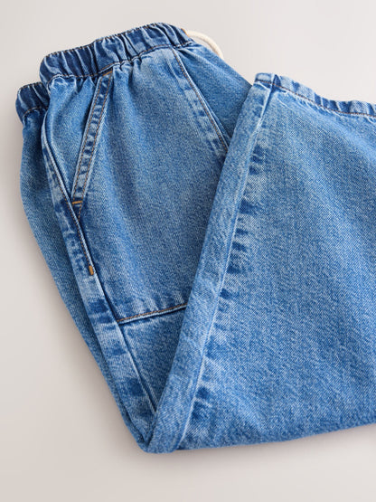 Dsiney Kidz - Mid Blue Pullon Barrel Jeans (3-16yrs) image 3