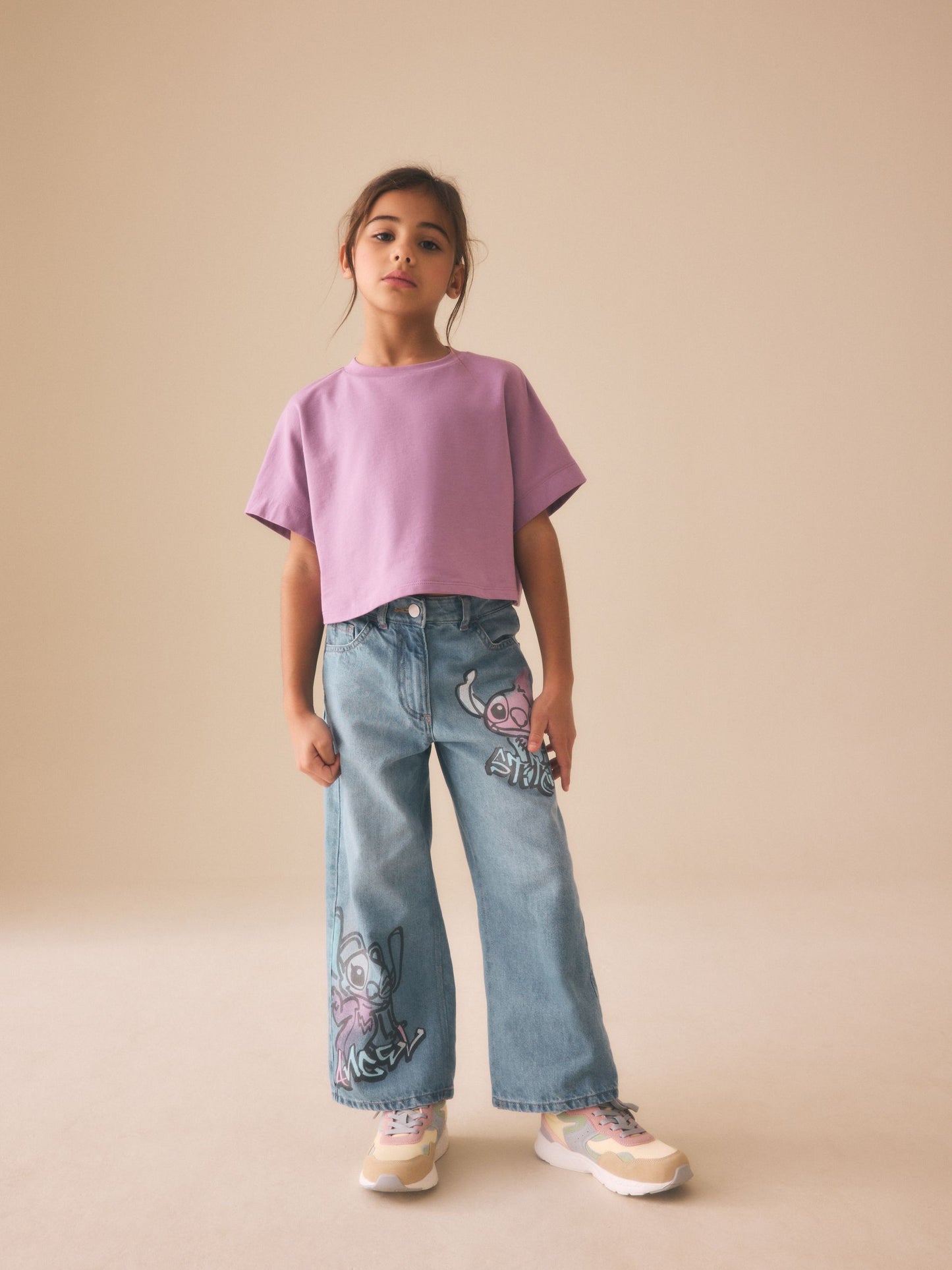 Dsiney Kidz - Blue Disney Lilo & Stitch Jeans (3-16yrs) image 1