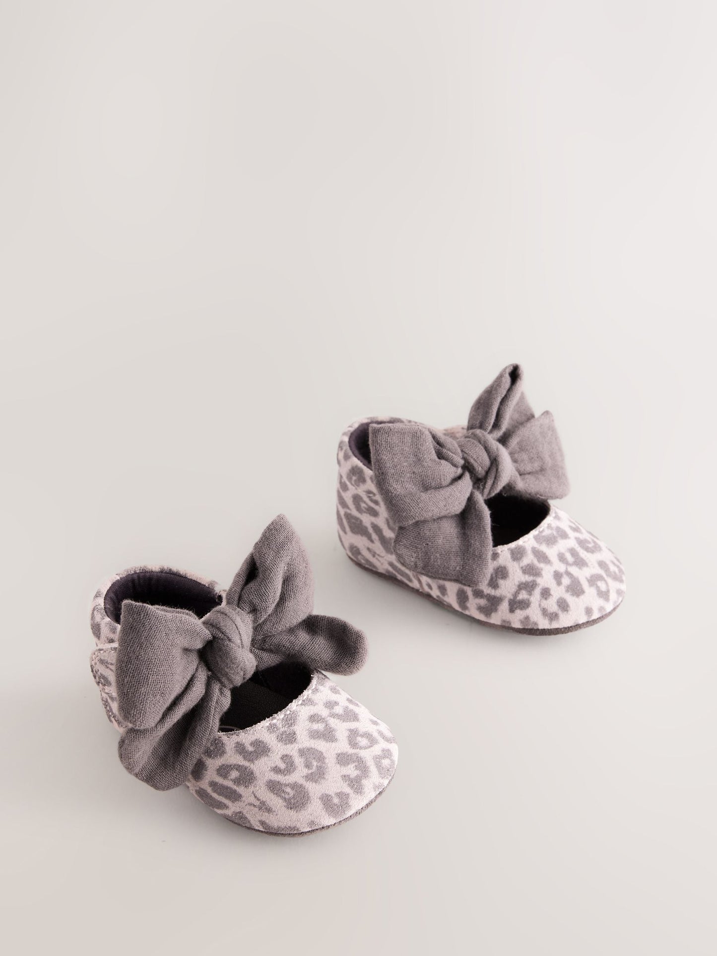 smALLSAINTS Leopard Bow Mary Jane Padders image 1