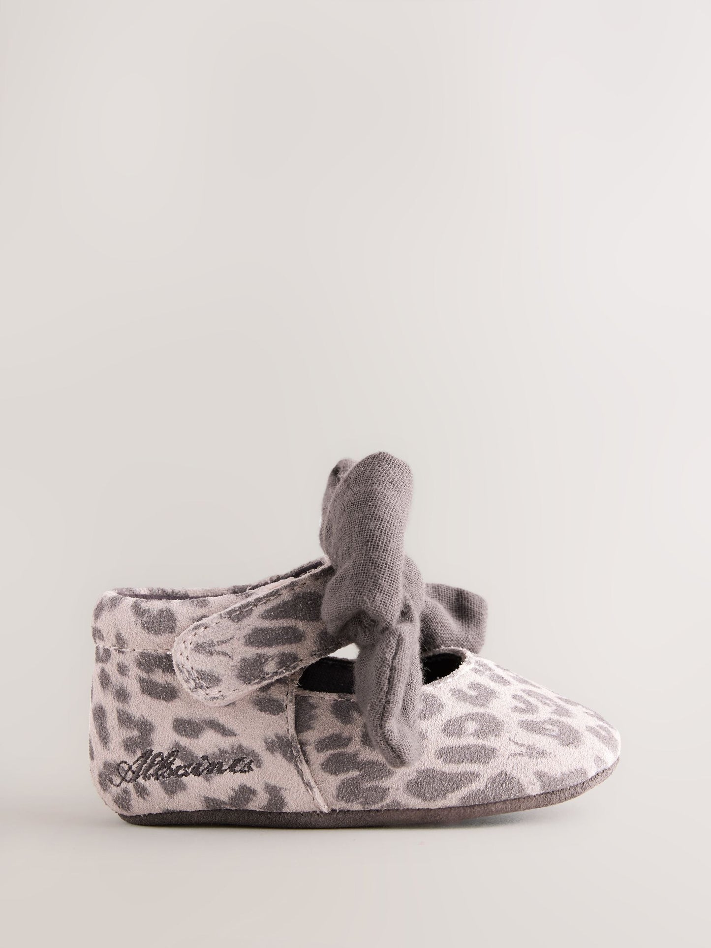 smALLSAINTS Leopard Bow Mary Jane Padders image 2