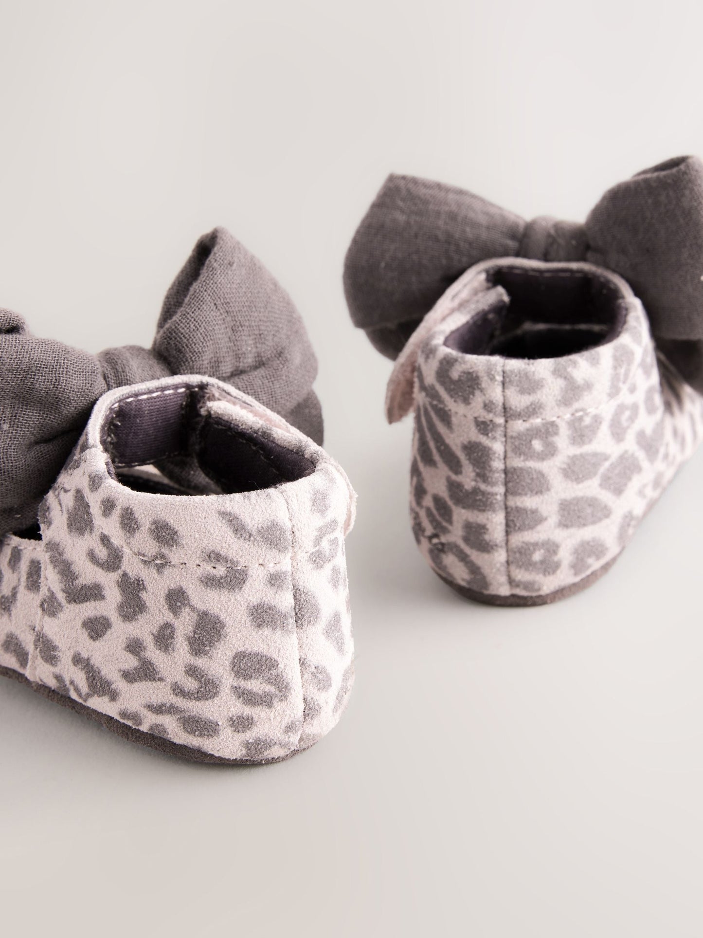 smALLSAINTS Leopard Bow Mary Jane Padders image 4