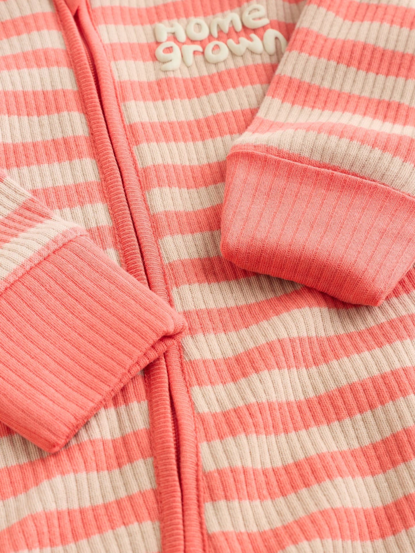 Multi Stripe Baby Sleepsuits 3 Pack (0mths-3yrs) image 3