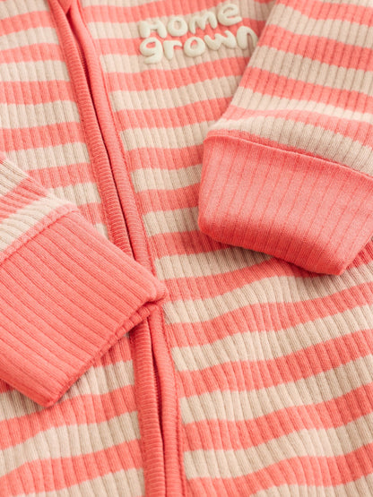 Multi Stripe Baby Sleepsuits 3 Pack (0mths-3yrs) image 3