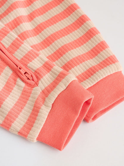 Multi Stripe Baby Sleepsuits 3 Pack (0mths-3yrs) image 4