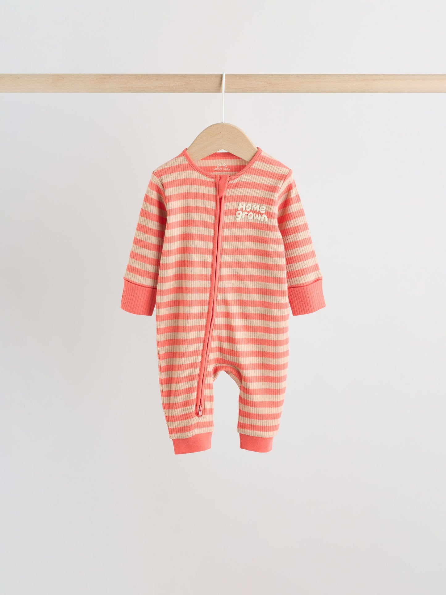 Multi Stripe Baby Sleepsuits 3 Pack (0mths-3yrs) image 5