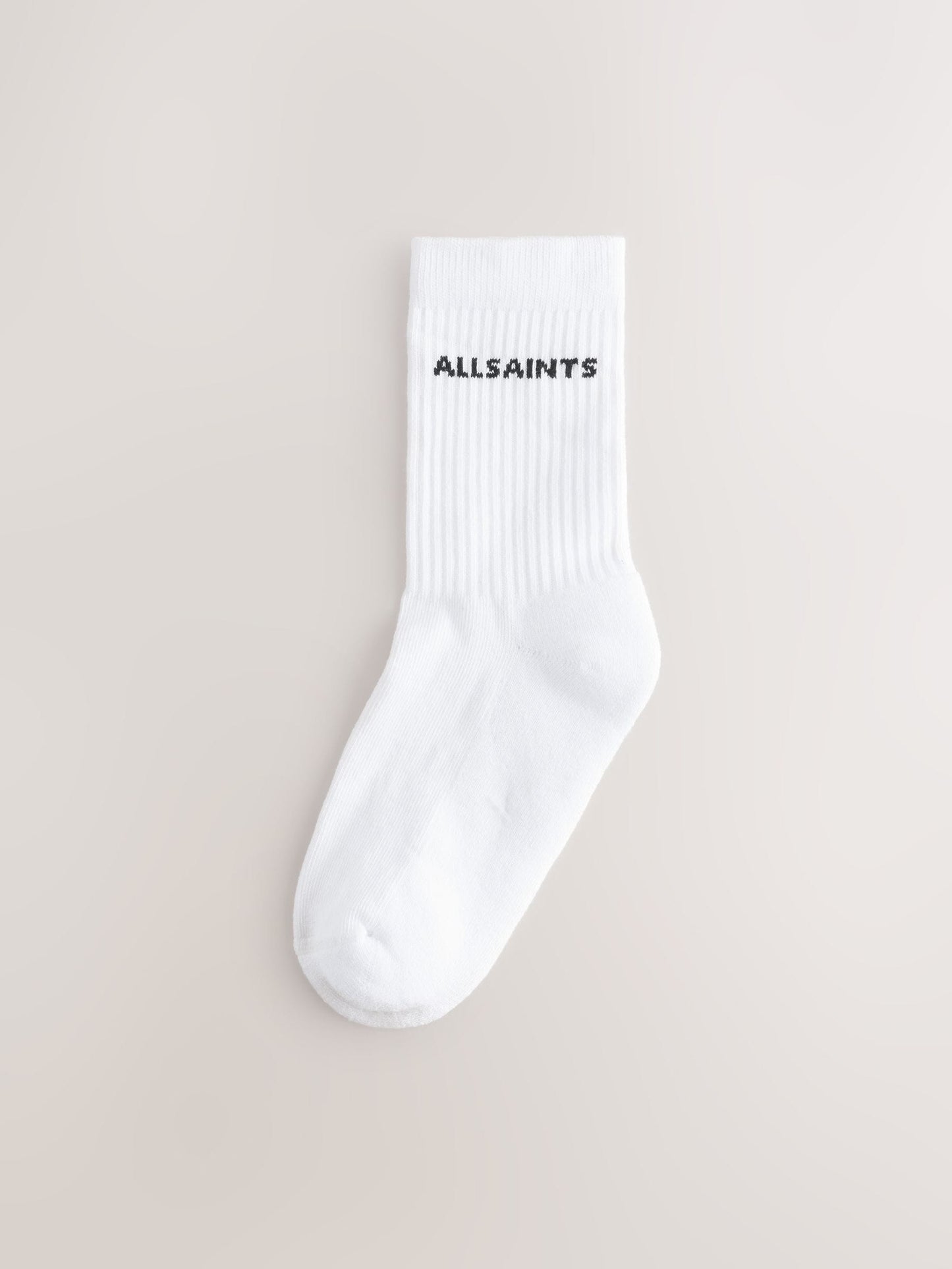 smALLSAINTS White Logo Cushioned Sole Socks 6 Pack image 2
