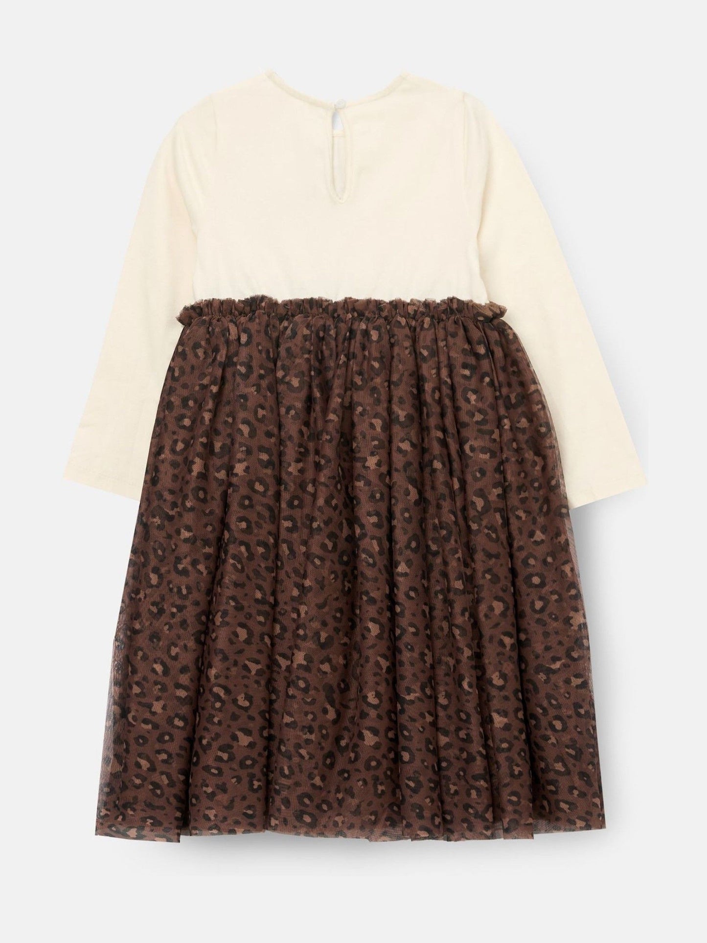 Angel & Rocket Cream Carrie Corsage Mesh Dress image 7