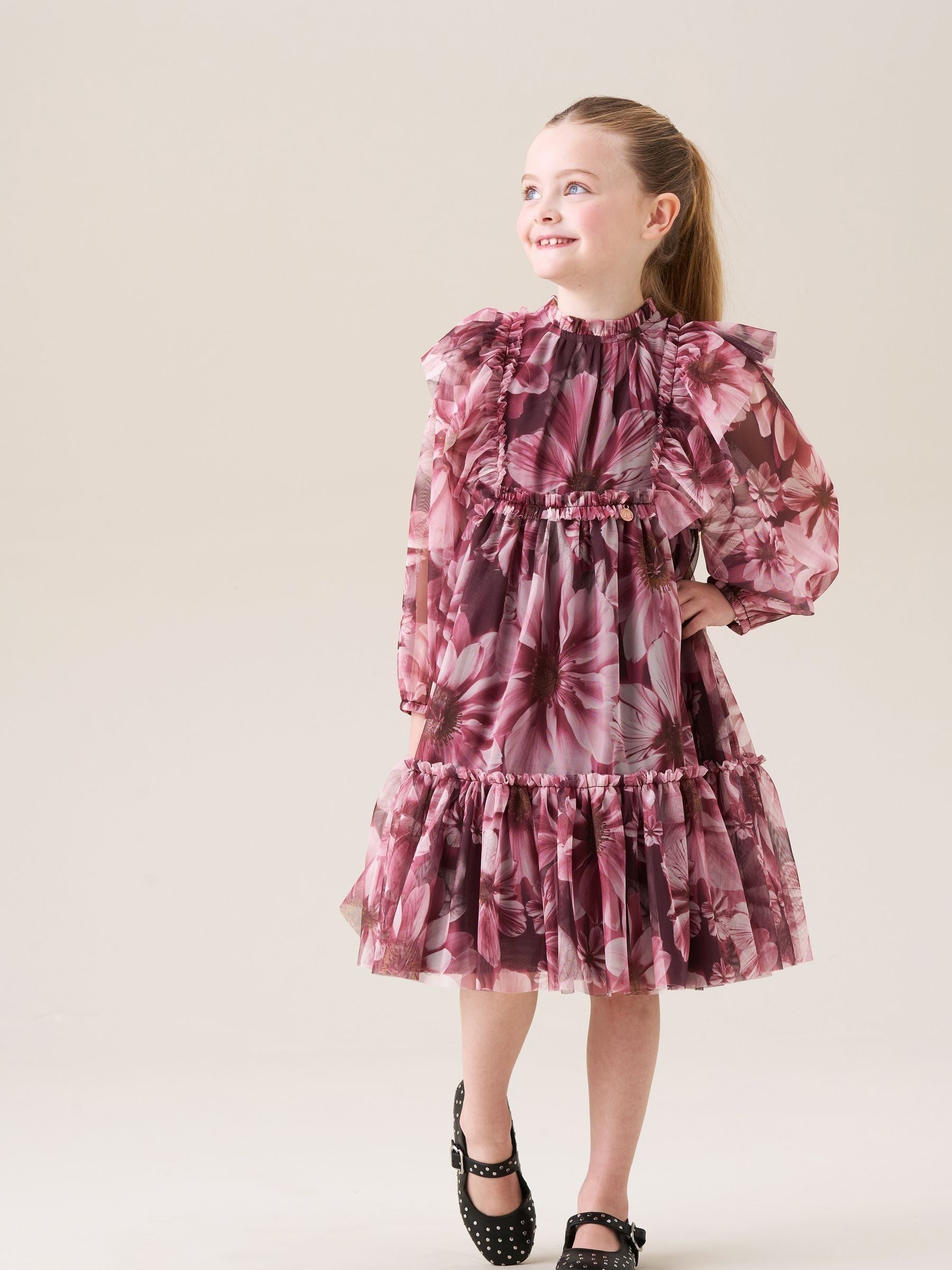 Angel & Rocket Estella Floral Mesh Dress image 2