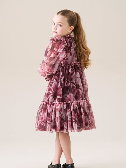 Angel & Rocket Estella Floral Mesh Dress image 3