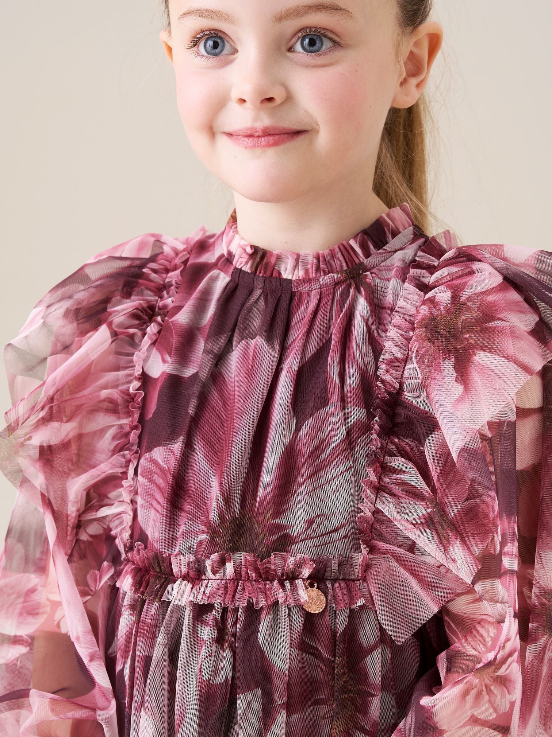 Angel & Rocket Estella Floral Mesh Dress image 4