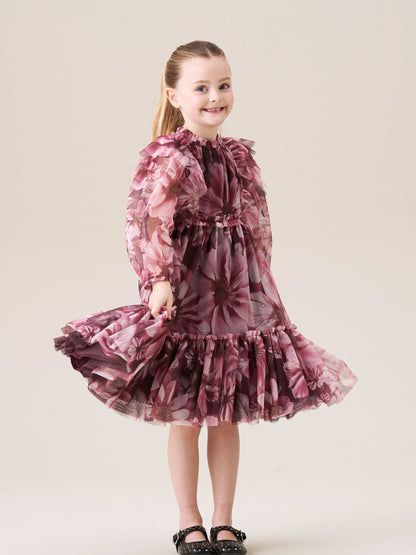 Angel & Rocket Estella Floral Mesh Dress image 5
